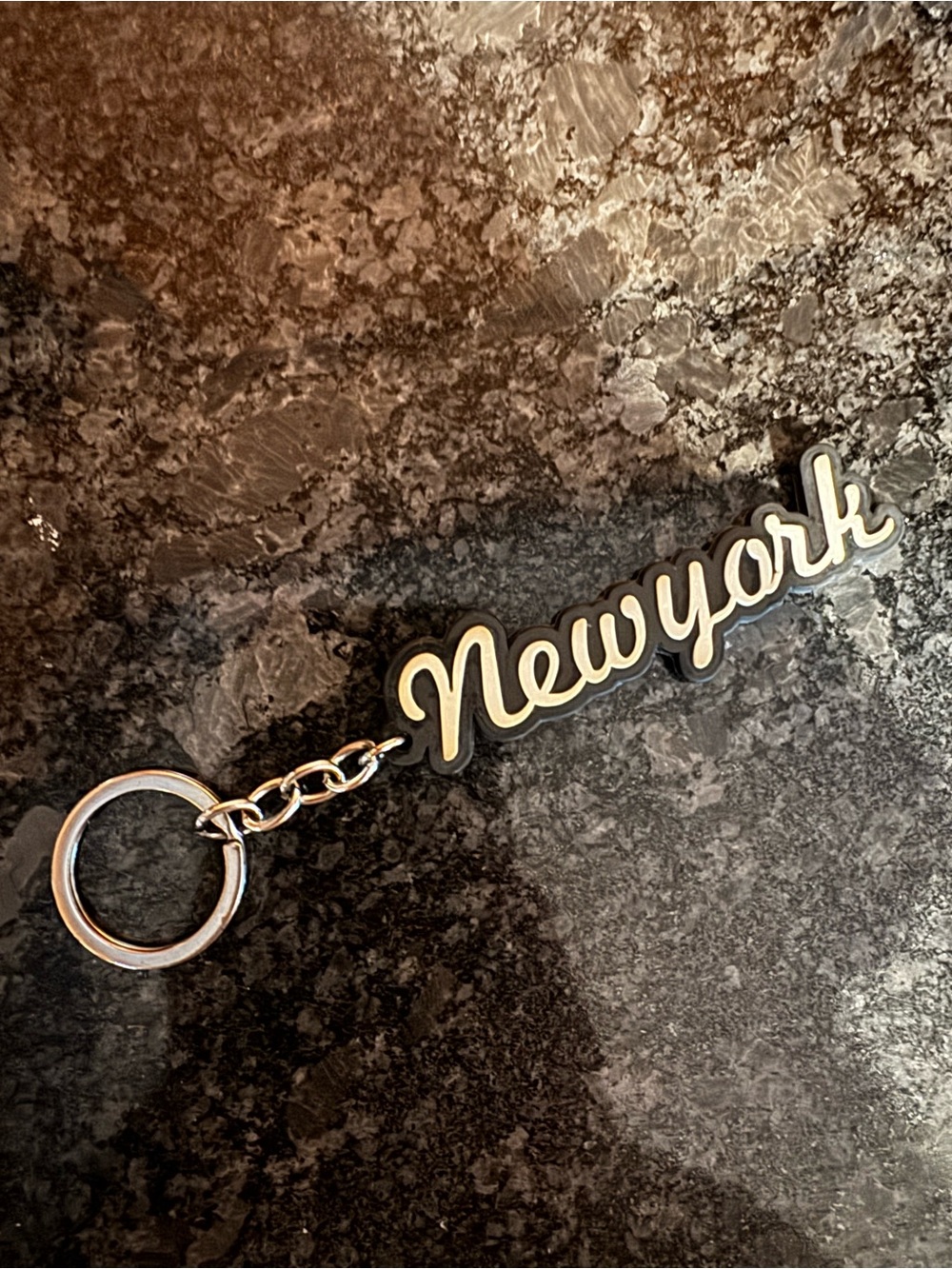 Brandy Melville New York keychain